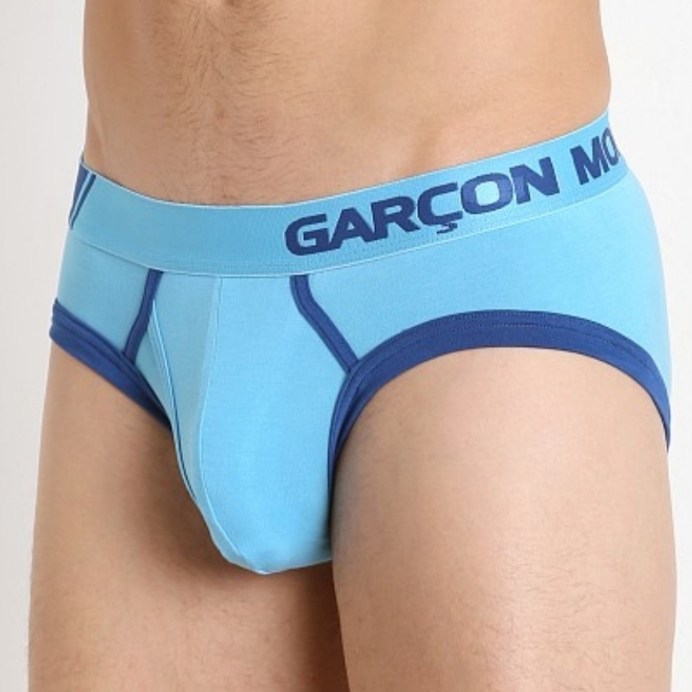 GarconModel Elite Bamboo Brief Blue